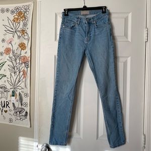 RARE Everlane women’s light wash skinny jeans
